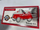 Snap-On 1/6 scale Die Cast Metal, 1940 Tow Truck Pedal Car Bank, NIB