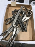 Assortment of Vice Grip Clamps