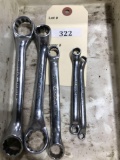 5 ct. Snap-On SAE Box End Wrenches 3/16'' - 13/16''