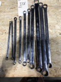10ct Snap-On Box End Wrenches 1/4'' - 13/16''