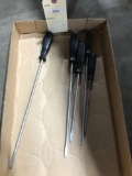 5ct Snap-On Standard Screw Drivers