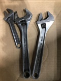 3ct Snap-On Adjustable Wrenches