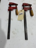 2 ct. 15'' Bar Clamps