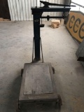 Fairbanks Platform Scale with Weights, 26