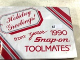 Snap-On 1990 Tool Mate Mugs, set of 6, Limited Edition, With Box