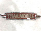Tin Trailmobile Emblem 24''W x 4'' T