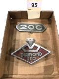 Diamond Reo and 200 Emblems 6''W