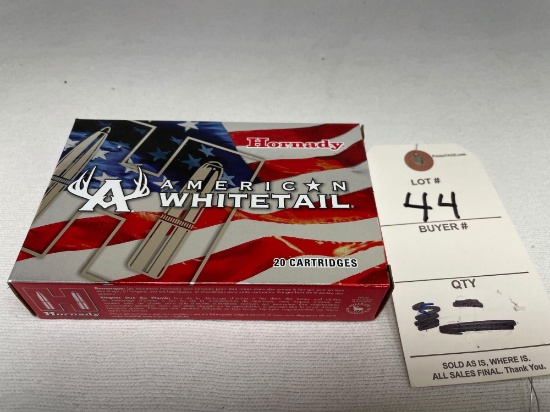 20- hornady American Whitetail
