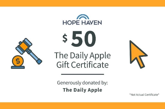 Daily Apple $50 Gift Card