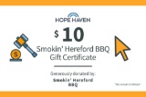 Smokin Hereford $10 Gift Card