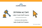 Lake Creek Golf Package- 18 Holes