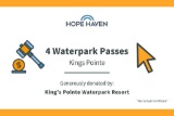 Kings Pointe Waterpark Passes- 4 Passes