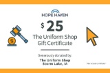 The Uniform Shop $25 Gift Card