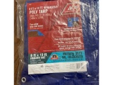 Blue Poly Tarp 8x10