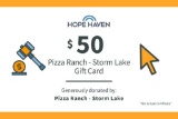 Pizza Ranch $50 Gift Card