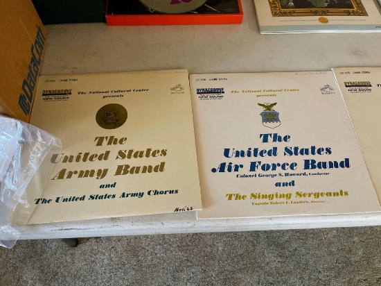 Many misc. stereo records such as Air Force, Liberace, and Mexican music. Shipping.