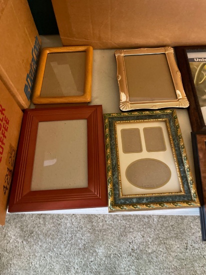 Many misc. picture frames. Shipping.