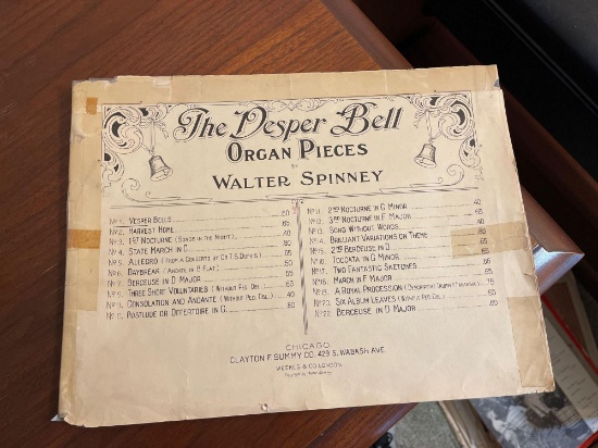 The Desper Bell Organ pieces. Shipping.