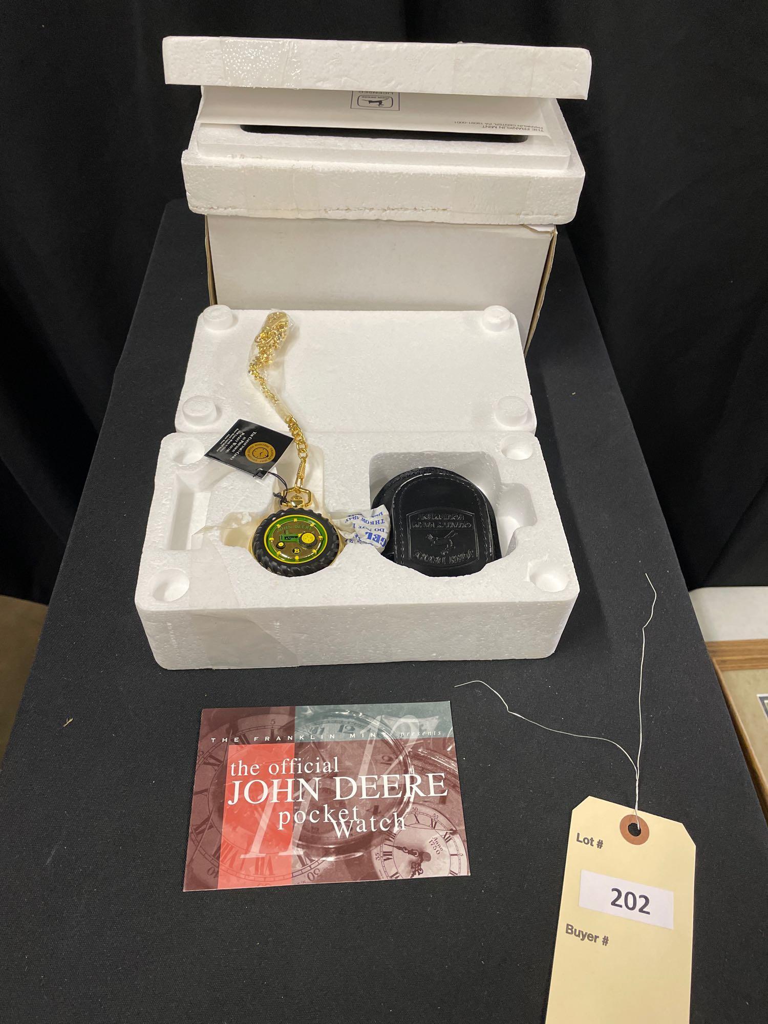 John Deere Pocket Watch and John Deere Proxibid