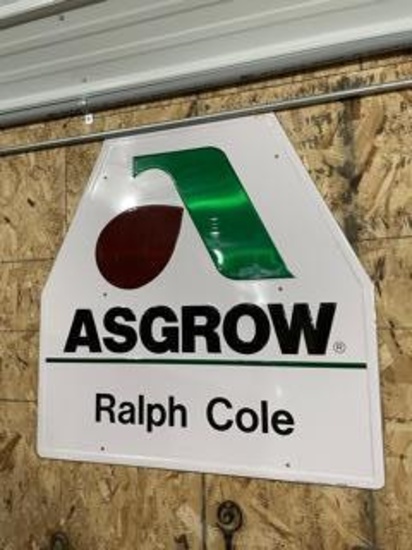 Asgrow Metal Sign