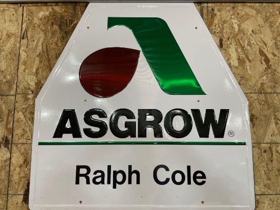 Asgrow Metal Sign