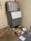 Manitowoc Model B-500PD Ice maker with an automatic cleaning system including supplies and ice