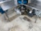 Dishwasher cleaning sink and Rinse tray both measurement 30'' x 48'' Dishwasher was a rental and not