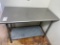 24'' x 48'' x 35''H Stainless Steel Prep Table No Shipping Available