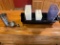 Mixed drink Shaker, bar condiment holder