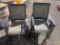 5 outdoor stackable chairs No shipping available