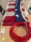 9' x 15' American flag with lighted rope