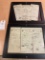 (2) Picture frames of EVEN Motor Company invoices dated 1951 to local clients No Shipping Available