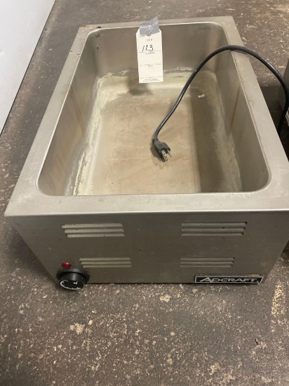 Adcraft... adjustable temp countertop food warmer No shipping available