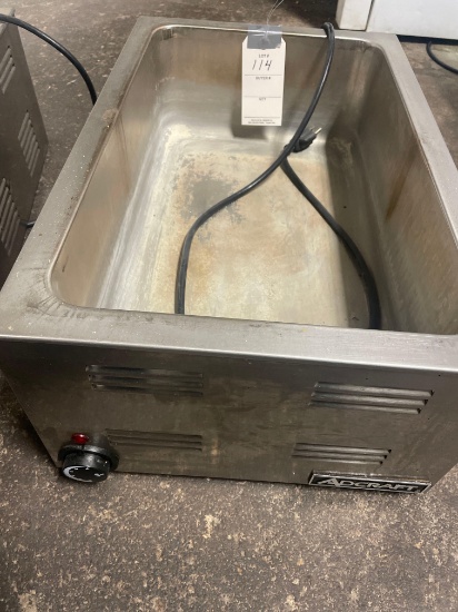 Adcraft adjustable temp countertop food warmer No shipping available