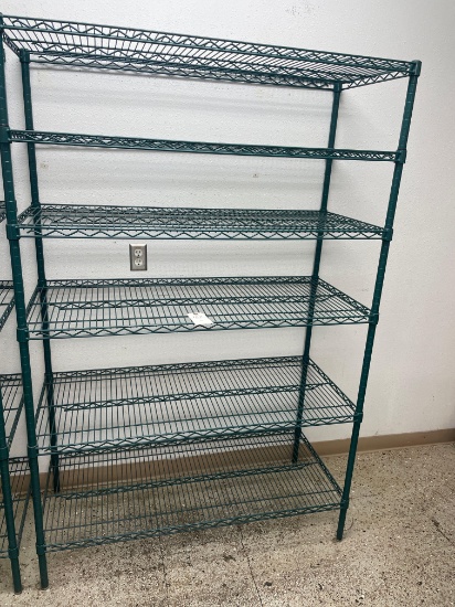 21'' x 48'' x 72''H Commercial Shelving No Shipping Available