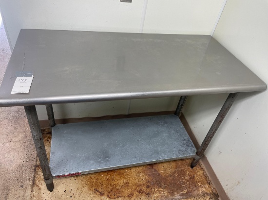 24'' x 48'' x 35''H Stainless Steel Prep Table No Shipping Available
