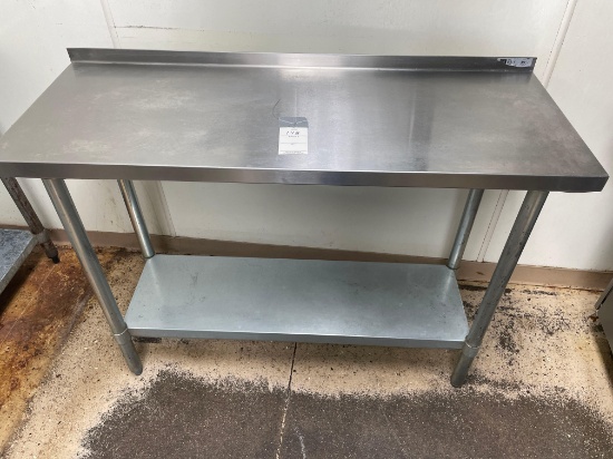 18'' x 48'' x 36''H Stainless Steel Prep table No Shipping Available