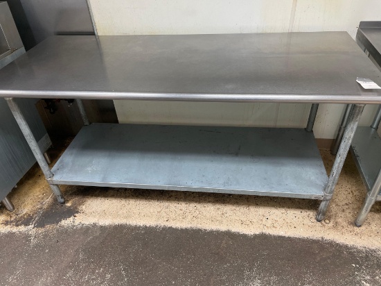 30'' x 72'' x 36''H Stainless Steel Serving Table No Shipping Available