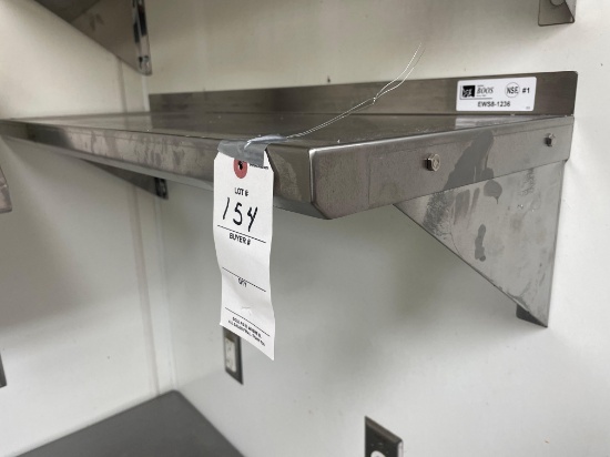 12'' x 36'' Stainless Steel Shelf No Shipping Available