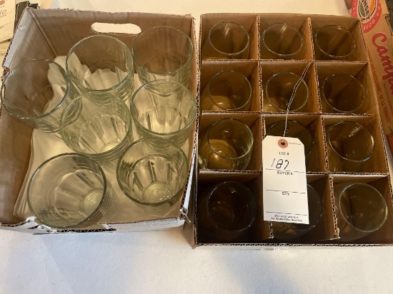 Various Glass Drinking Glasses No Shipping Available
