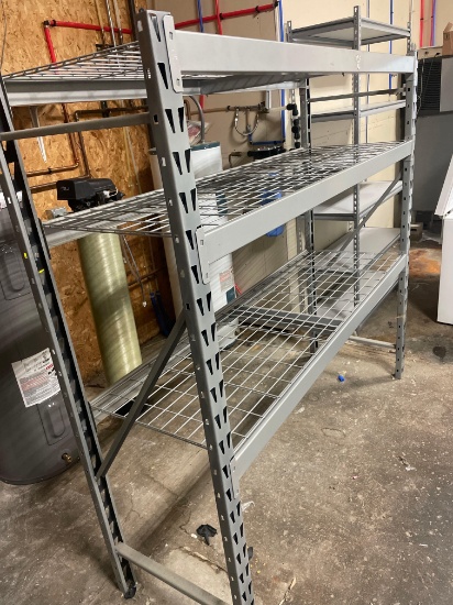 24'' x 76'' adjustable metal commercial shelving No Shipping Available
