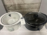 (2) Crock pots