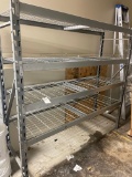 24'' x 77'' x 72''H Commercial Grade storage shelving unit No Shipping Available