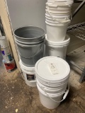 Various 5 gallon buckets No shipping available