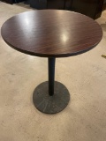 30'' round x 42'' high pedestal table No shipping available