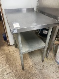 24'' x 30'' x 35''H Stainless Steel Commercial Prep Table No Shipping Available