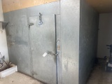 2008 CCI walk-in refrigerator/cooler, Model HLH100H22-D 208/230 single phase compressor. WORKS