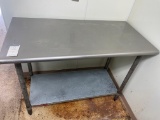 24'' x 48'' x 35''H Stainless Steel Prep Table No Shipping Available