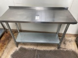 18'' x 48'' x 36''H Stainless Steel Prep table No Shipping Available
