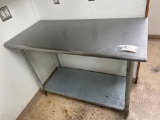 24'' x 48'' x 35'' Stainless Steel Serving Table No Shipping Available